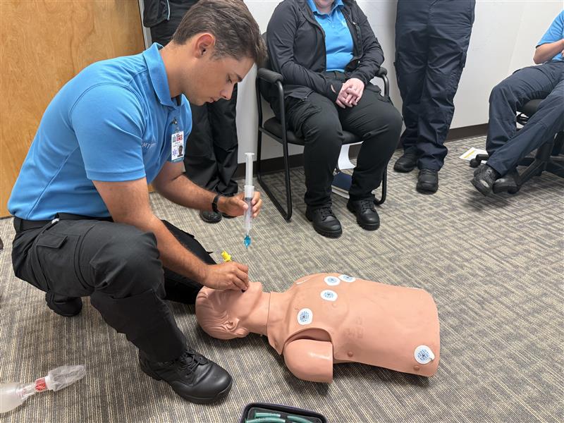 EMT Training at the School of EMS
