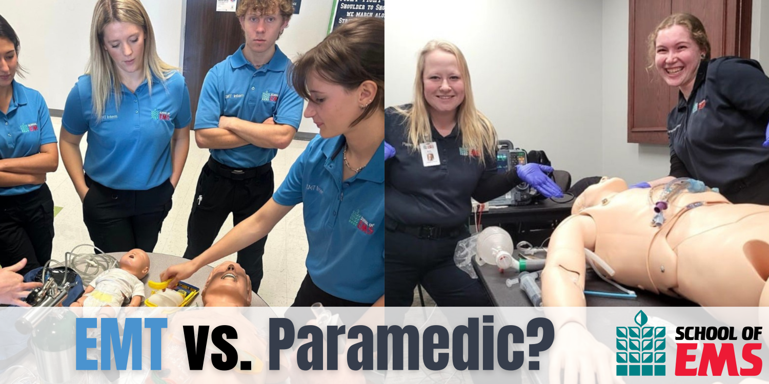 EMT vs. Paramedic